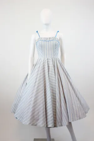 1950s Miss Elliette COTTON dress xs | new spring summer