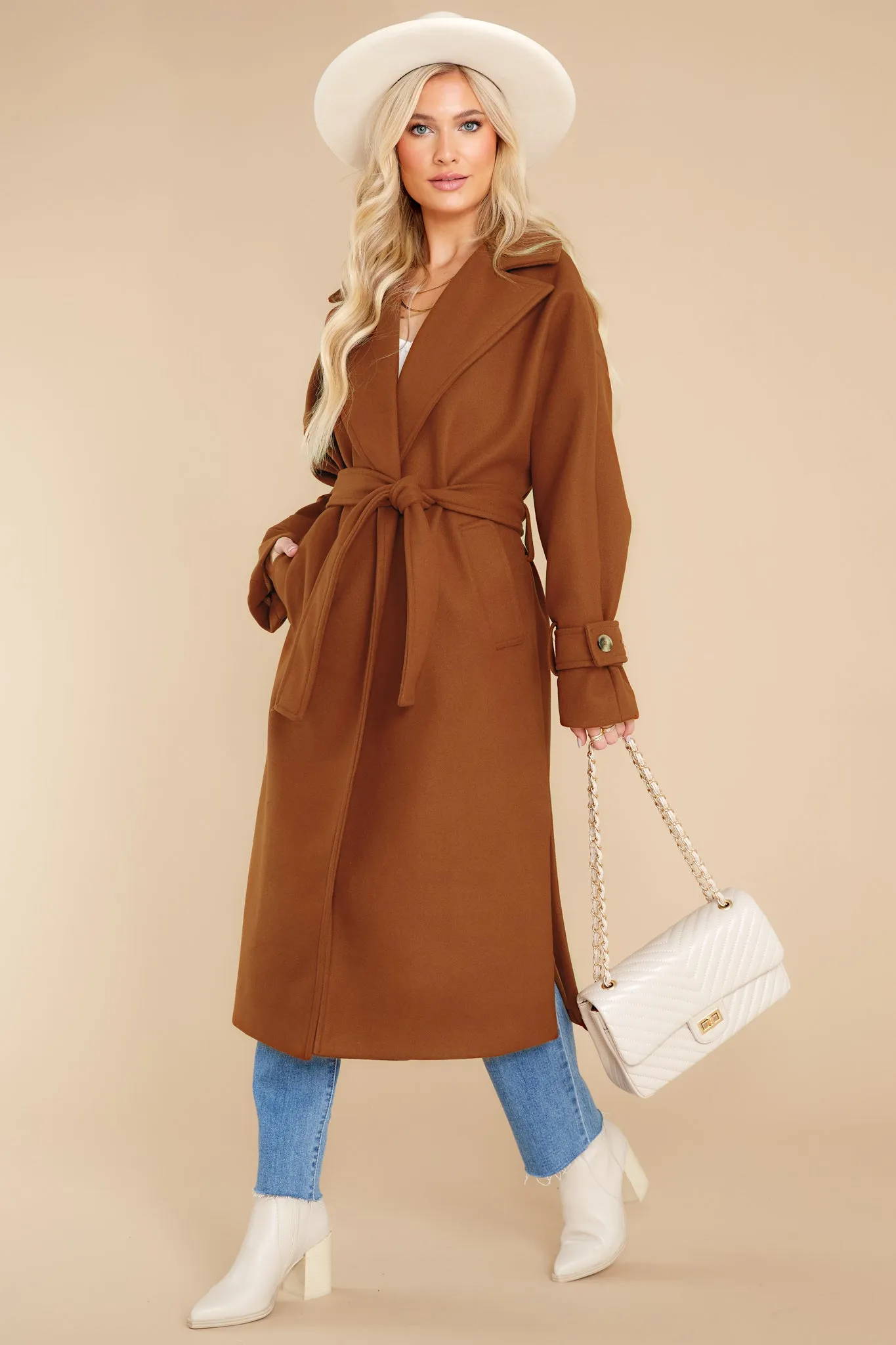 Alba Cinnamon Coat