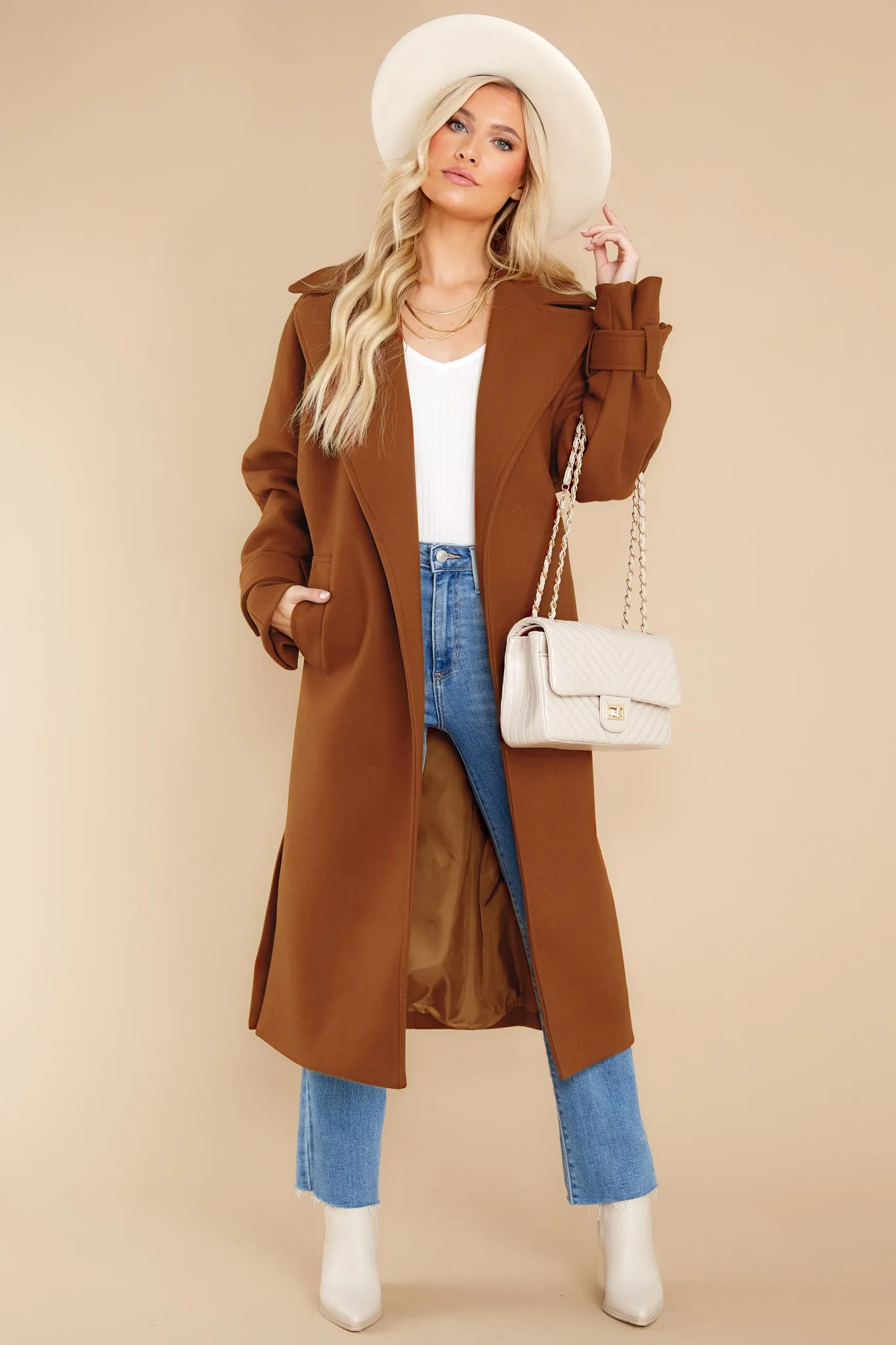 Alba Cinnamon Coat