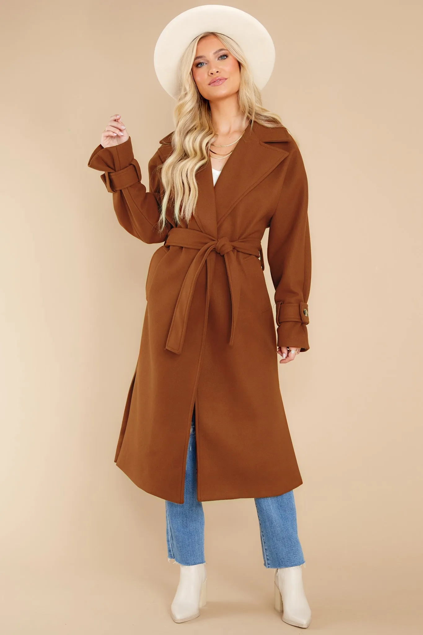 Alba Cinnamon Coat