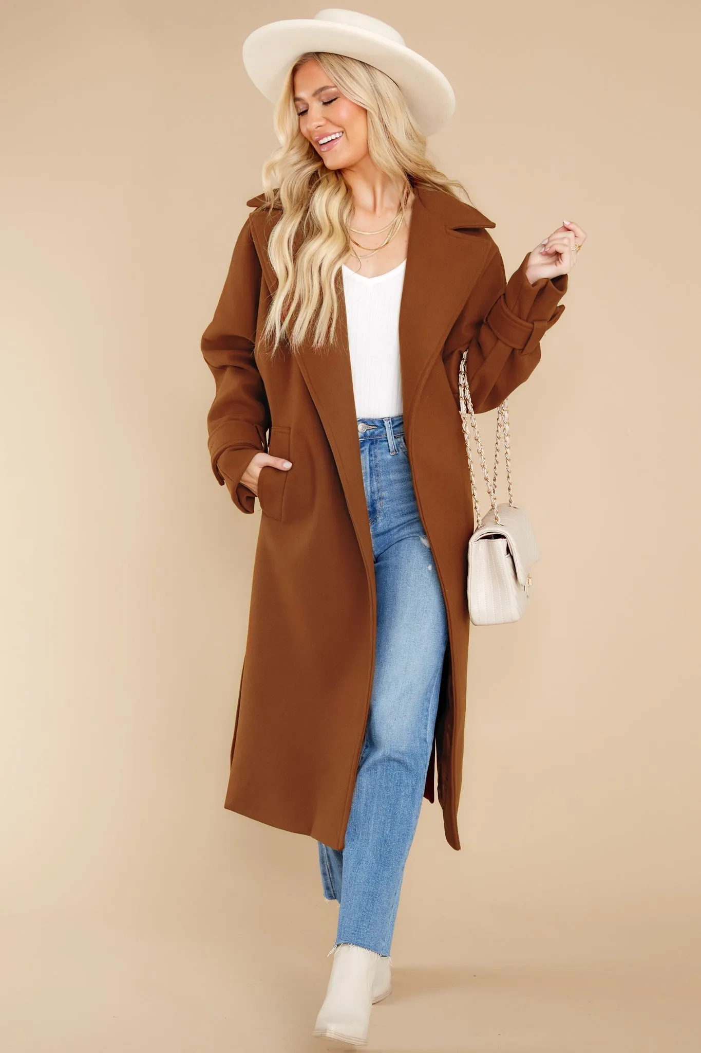 Alba Cinnamon Coat