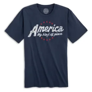 America My Kind Of Place Organic Cotton T-shirt