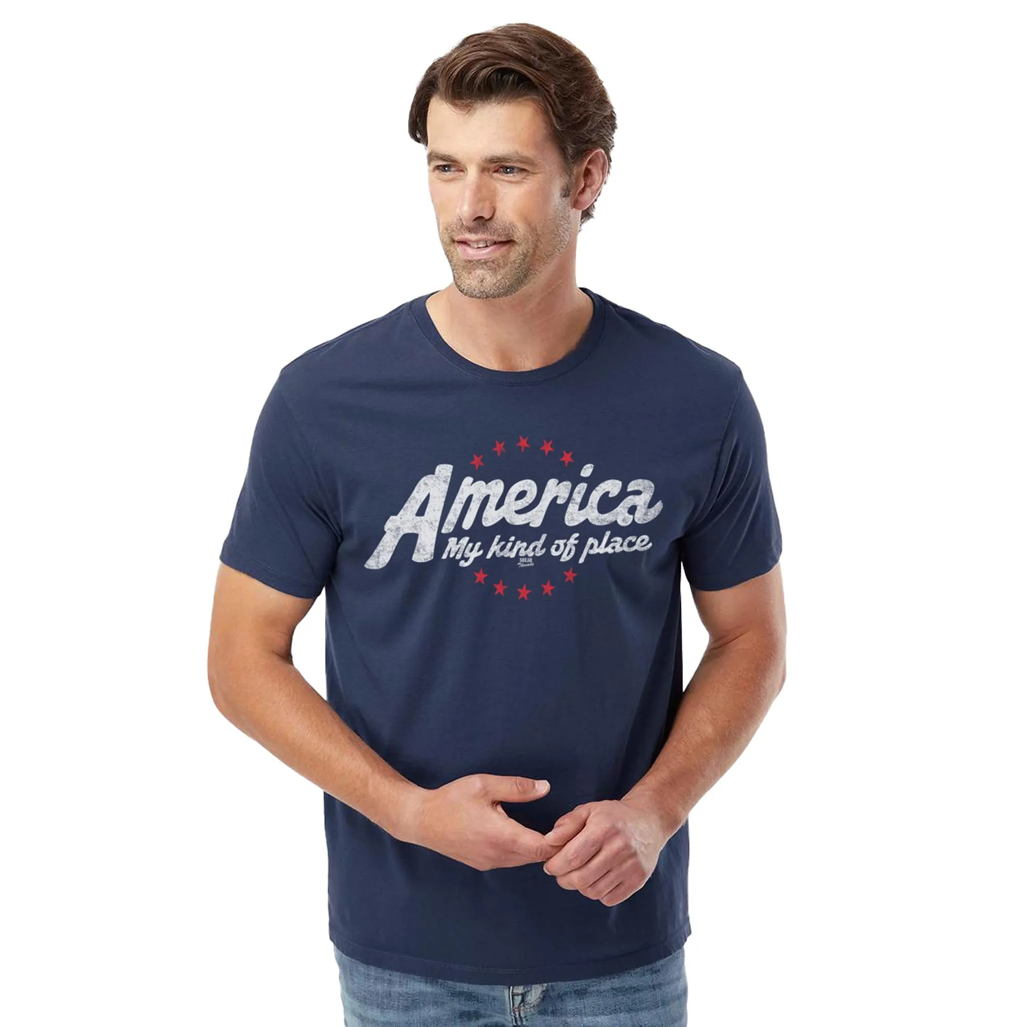 America My Kind Of Place Organic Cotton T-shirt