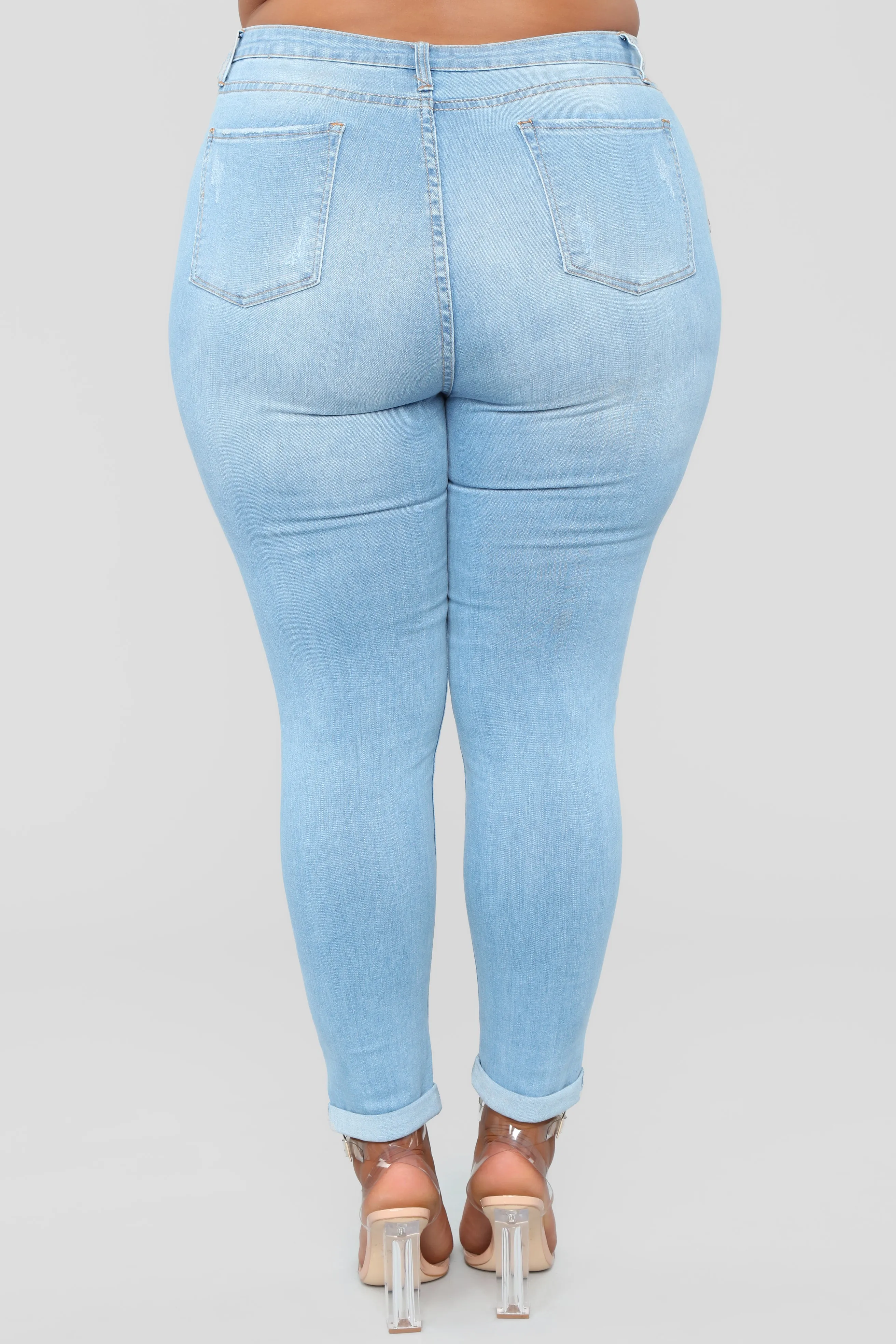 Andres Ankle Jeans - Light Blue Wash