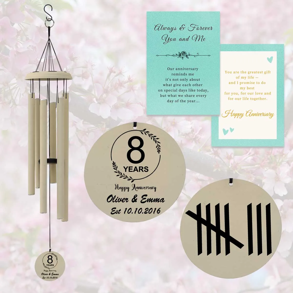 Anniversary Wind Chime AWC130