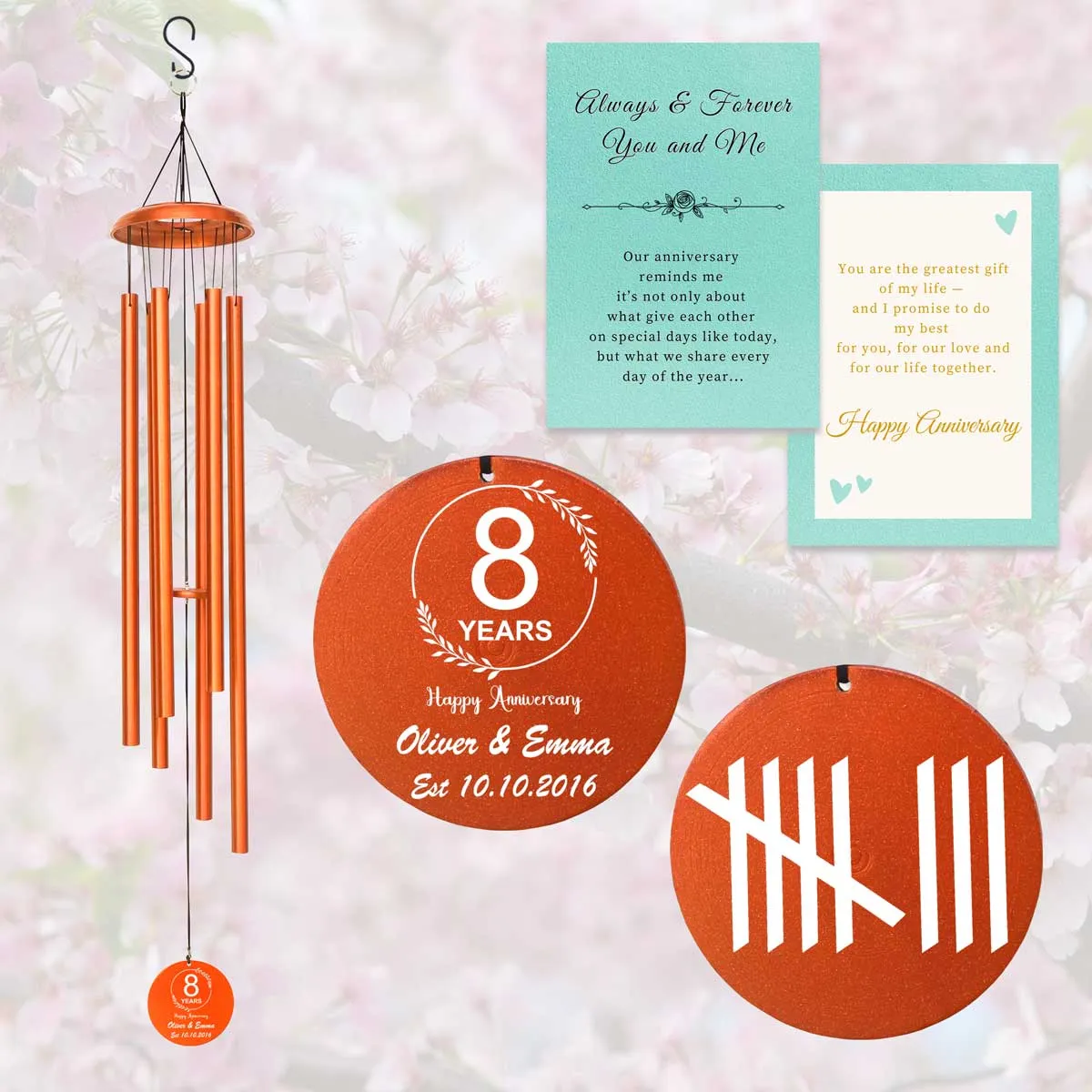 Anniversary Wind Chime AWC130