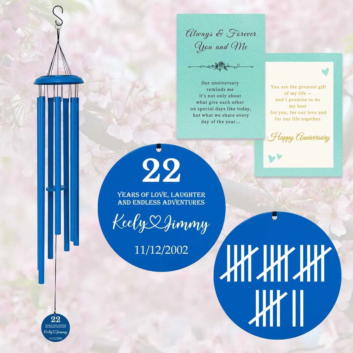 Anniversary Wind Chime AWC70