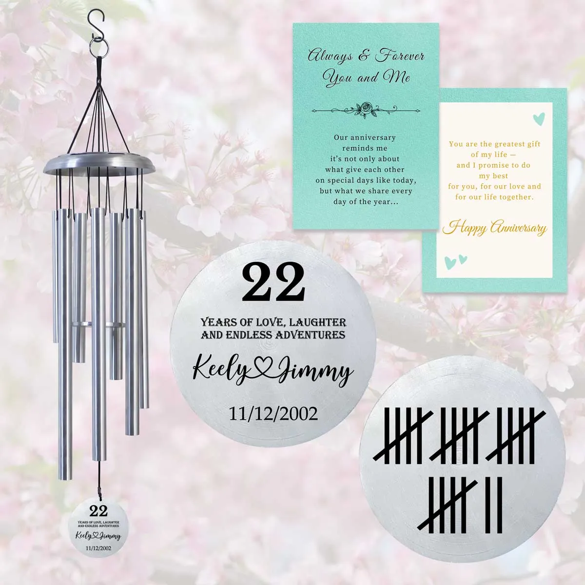 Anniversary Wind Chime AWC70