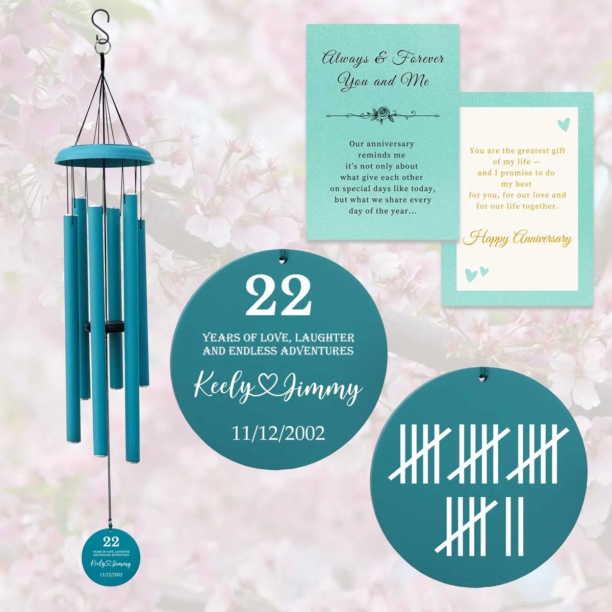 Anniversary Wind Chime AWC70