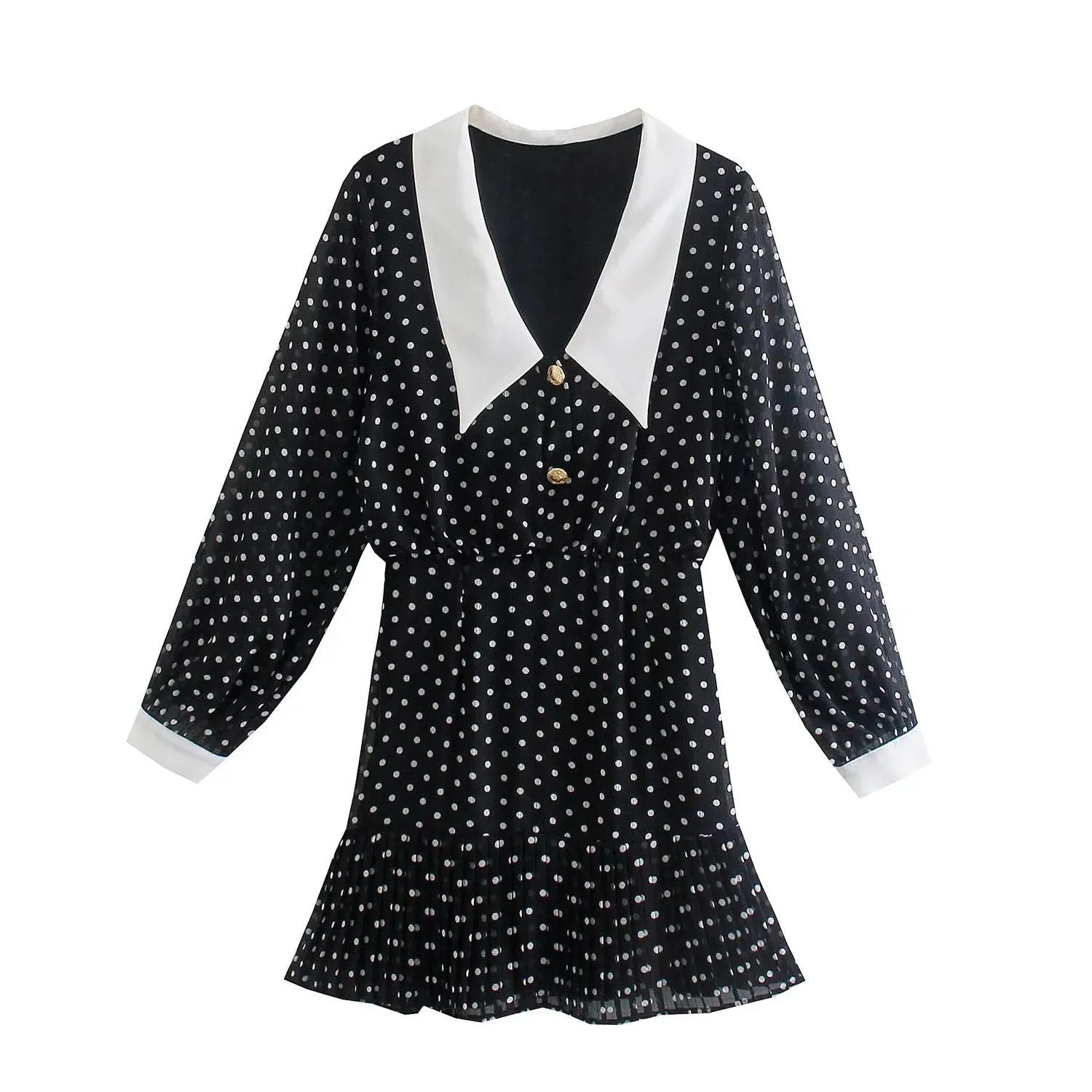 Bliss Vintage Polka Dot Dress