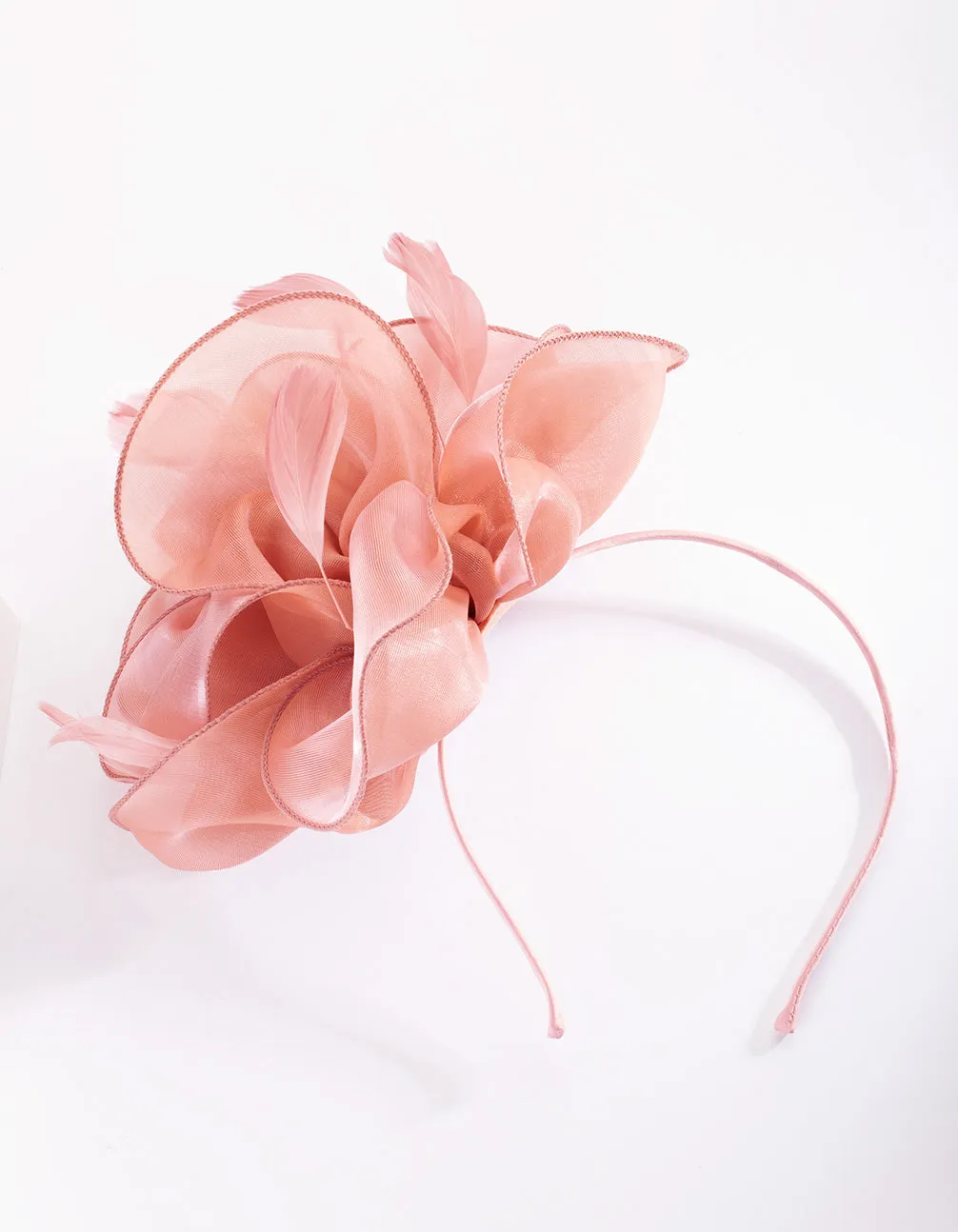 Blush Pink Soft Flower Headband