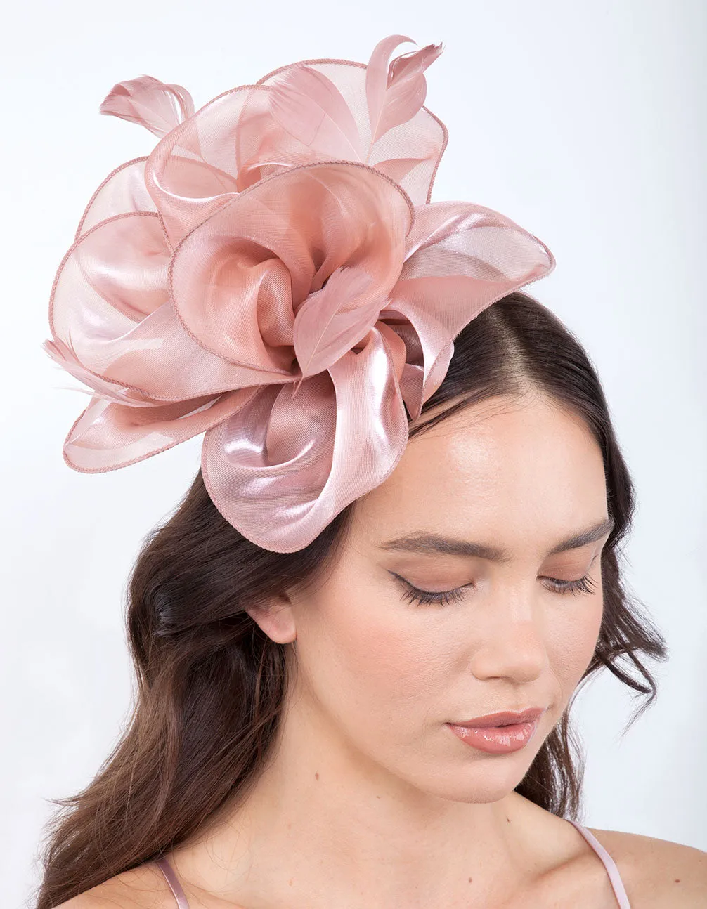 Blush Pink Soft Flower Headband