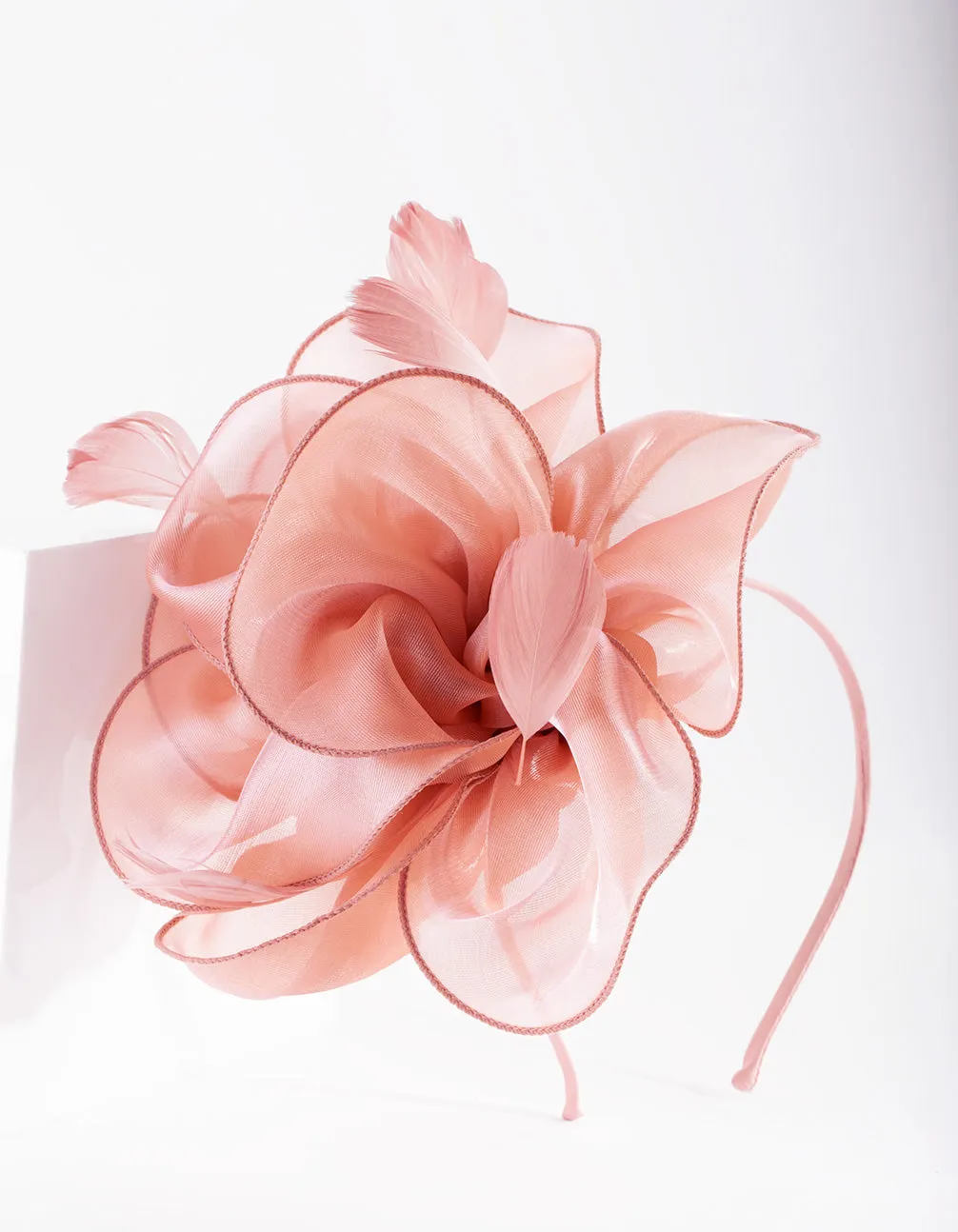 Blush Pink Soft Flower Headband