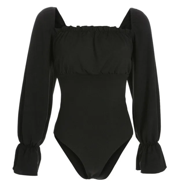 Corset Back Onesie (Up to 5XL   3 Colors)