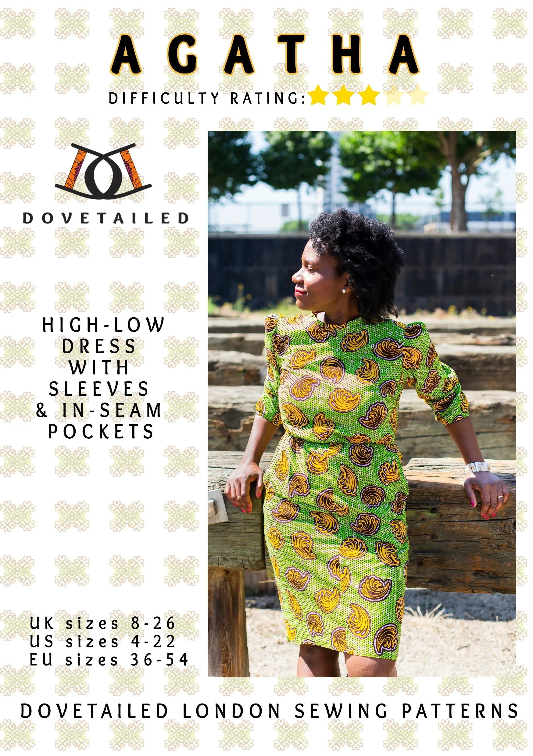 Dovetailed Agatha Dress