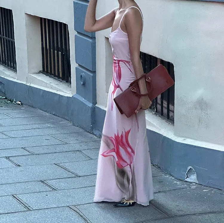 Eva Floral Maxi Dress