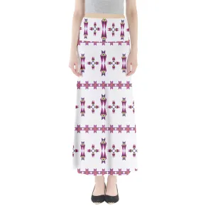 Four Directions Lodge Flurry Full Length Maxi Skirt