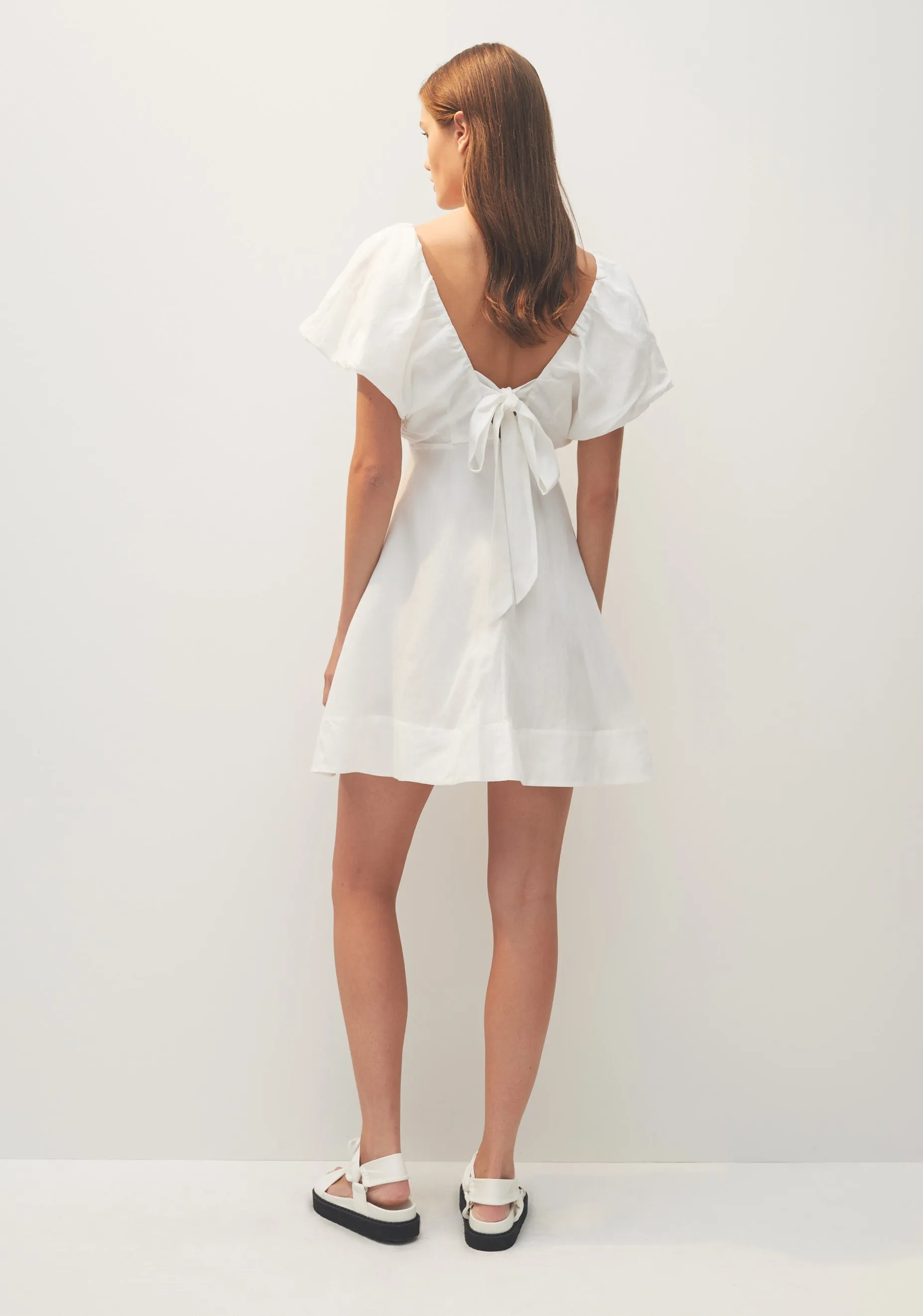 Georgia Dress_White