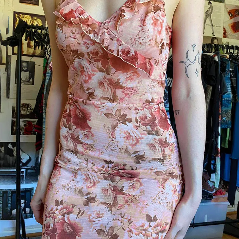 Helen Floral Mini Dress