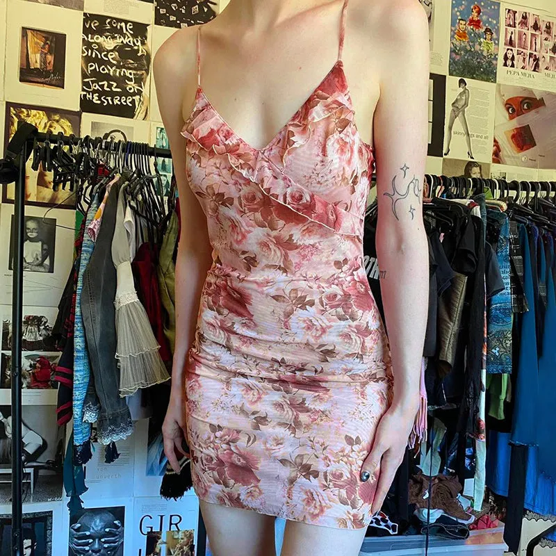 Helen Floral Mini Dress