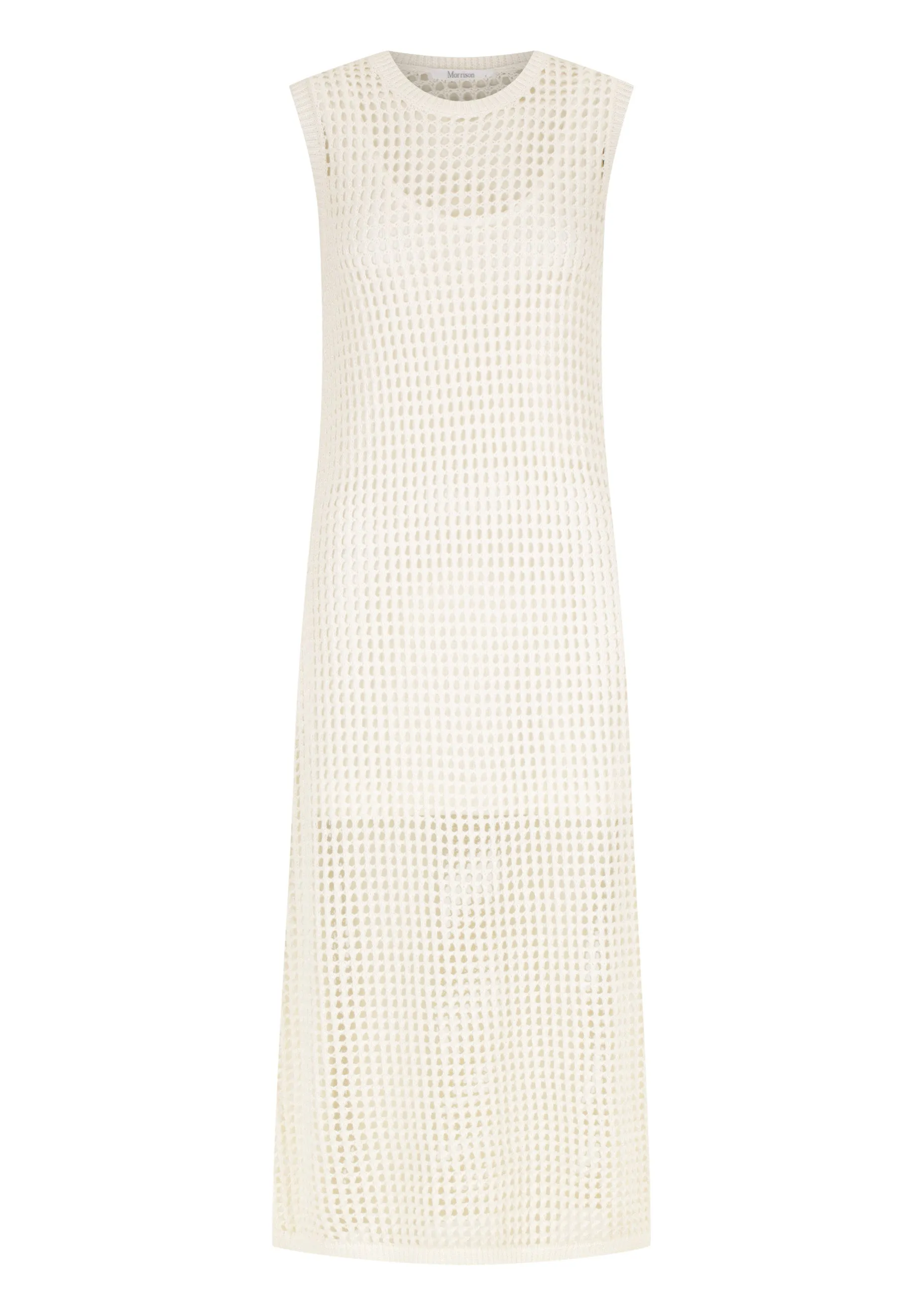 Ines Knit Dress_White