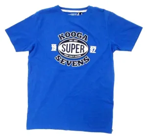 Kooga "Super Sevens" Adults Mid Blue T-Shirt