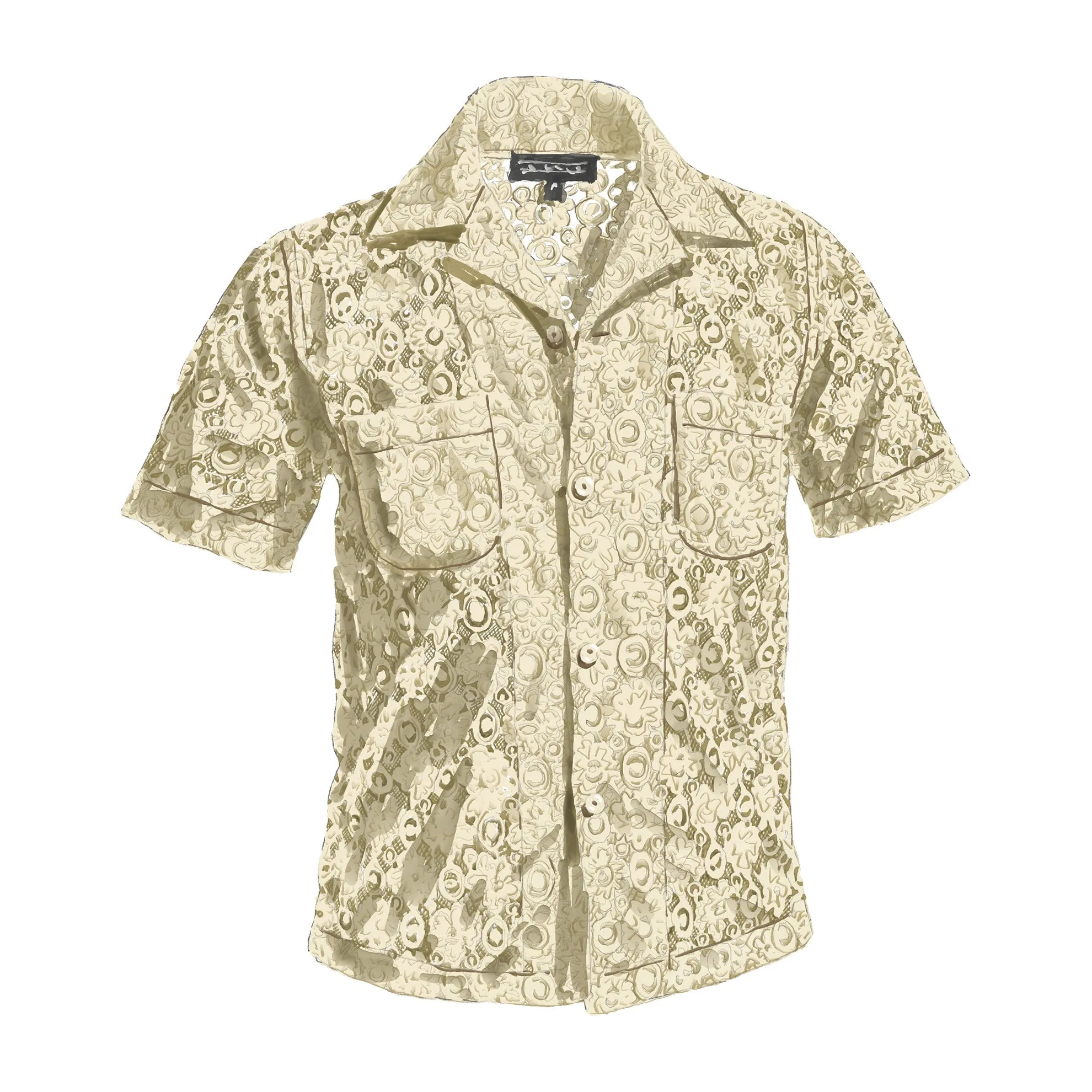 Lace Resort Shirt