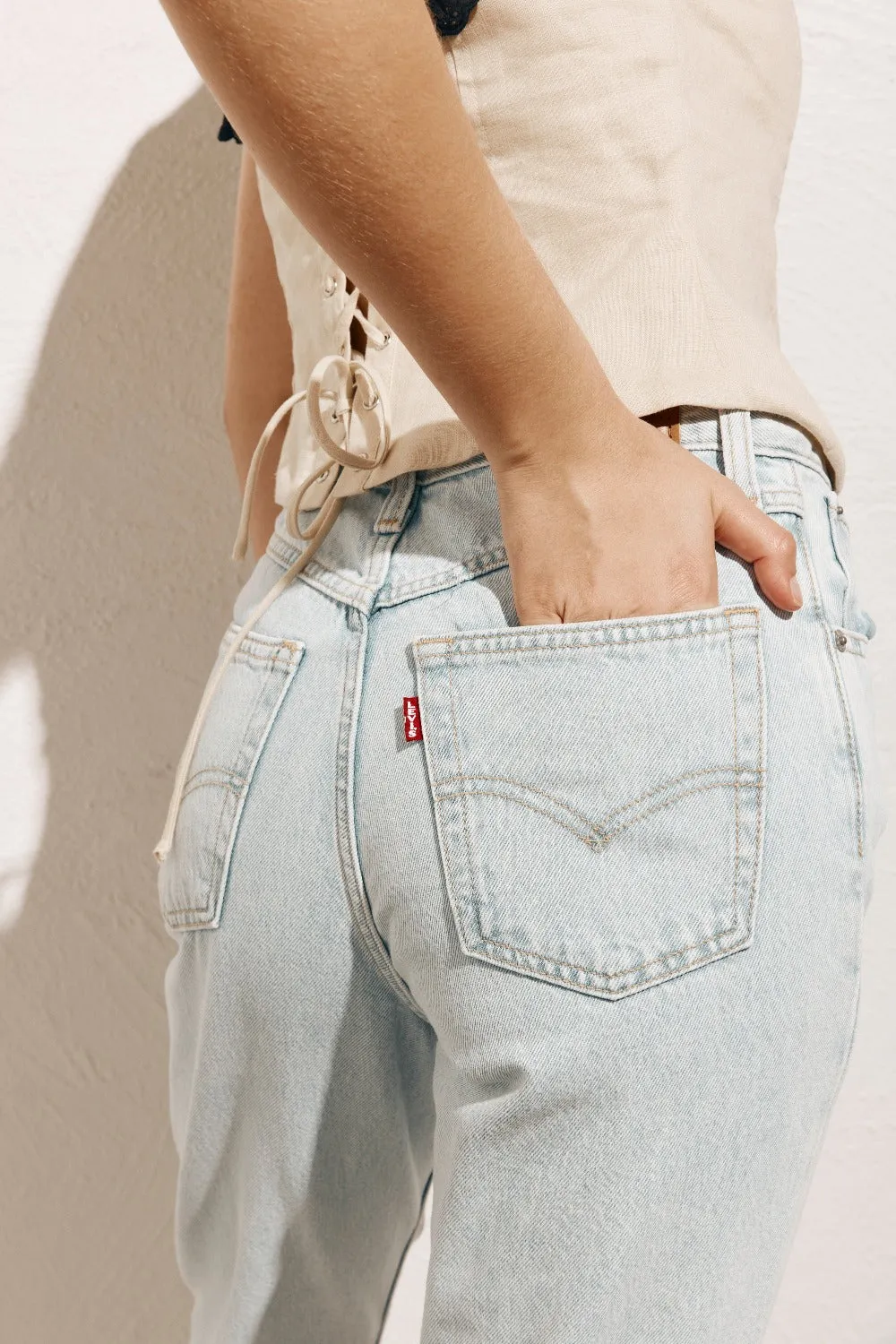 Levi's 80s Mom Jeans Light Blue