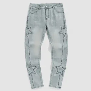 Light Blue Star Jeans