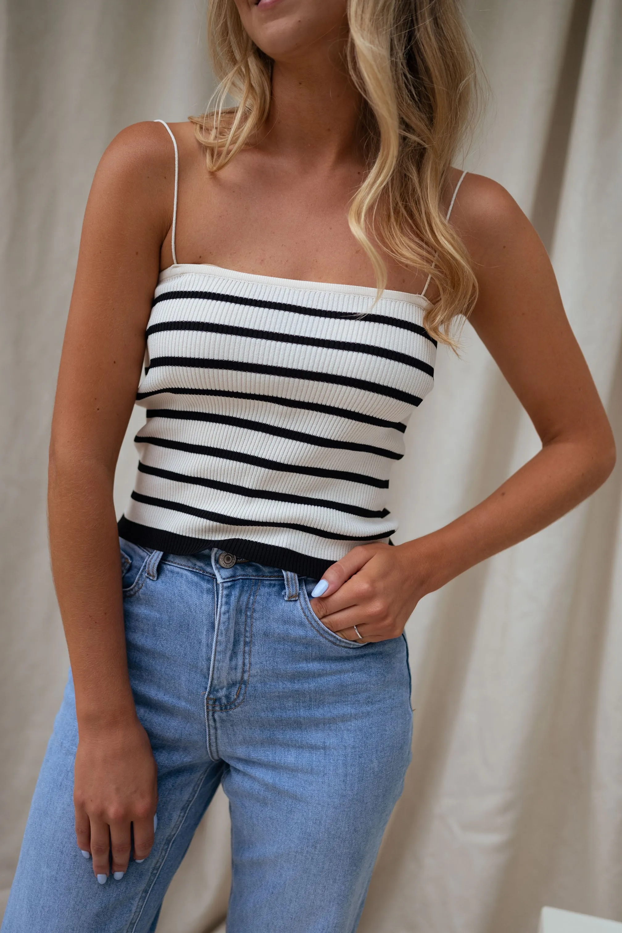 Livio Striped Cami