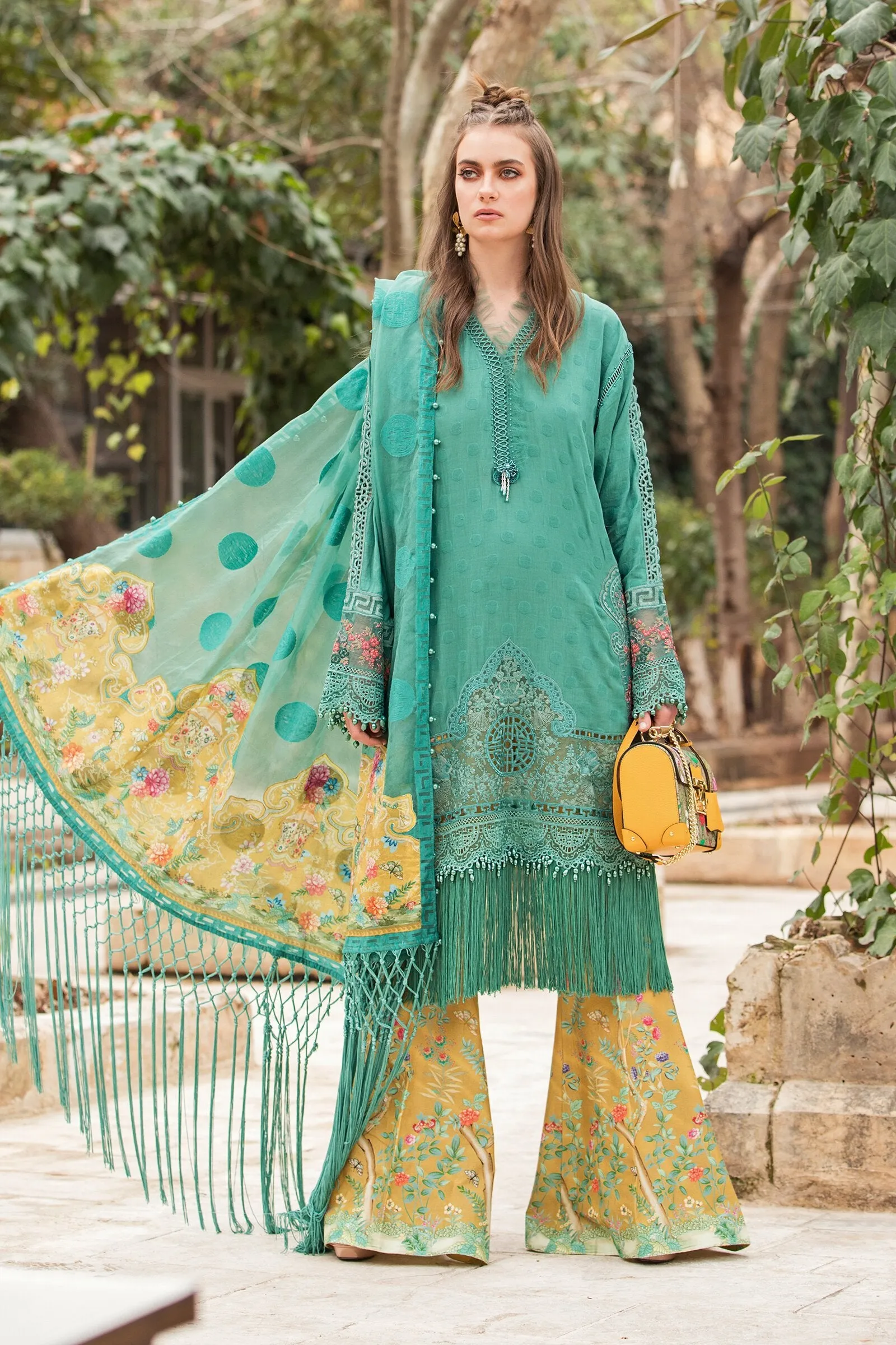 MARIA.B Luxe Lawn Collection 2021 – D-2107-B