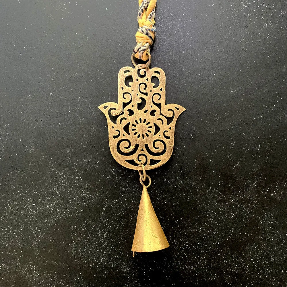 Mini Hamsa Wind Chime