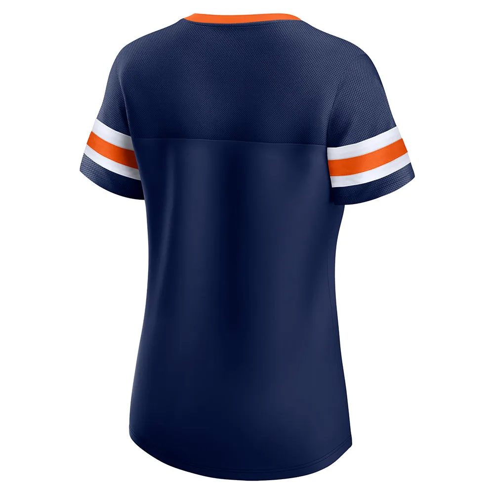 NFL Denver Broncos Women's Fanatics Original State Lace-Up Top