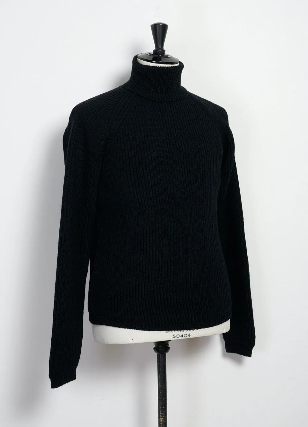 PELLE 28-06-2 | Heavy Knit Turtleneck | Black