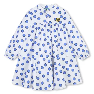 Poplin Cotton Daisy Dot Dress