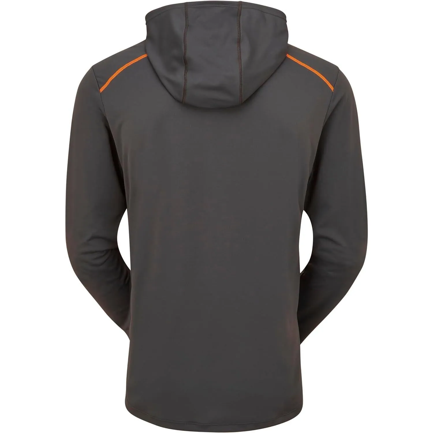 Rab Men's Force Hoody Lightweight Long-Sleeve Hooded Baselayer Shirt for Hiking, Climbing, and Trail Running