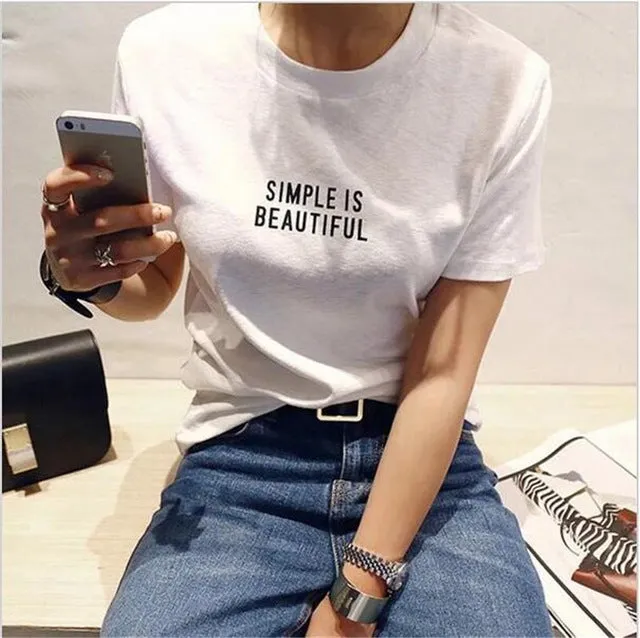 Simple Beautiful T-shirt