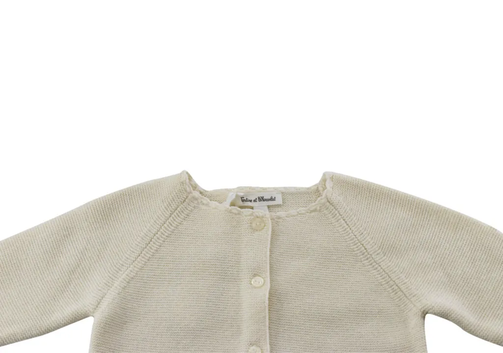 Tartine et Chocolat, Baby Girls Cardigan, 6-9 Months