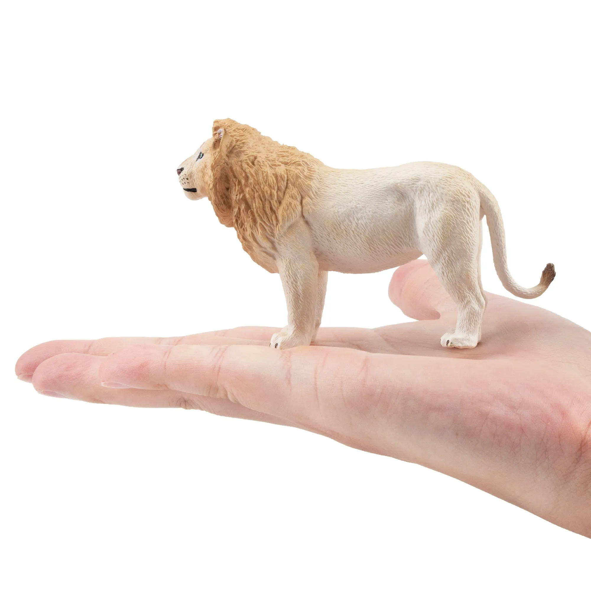 Toymany White Lion Figurine Toy