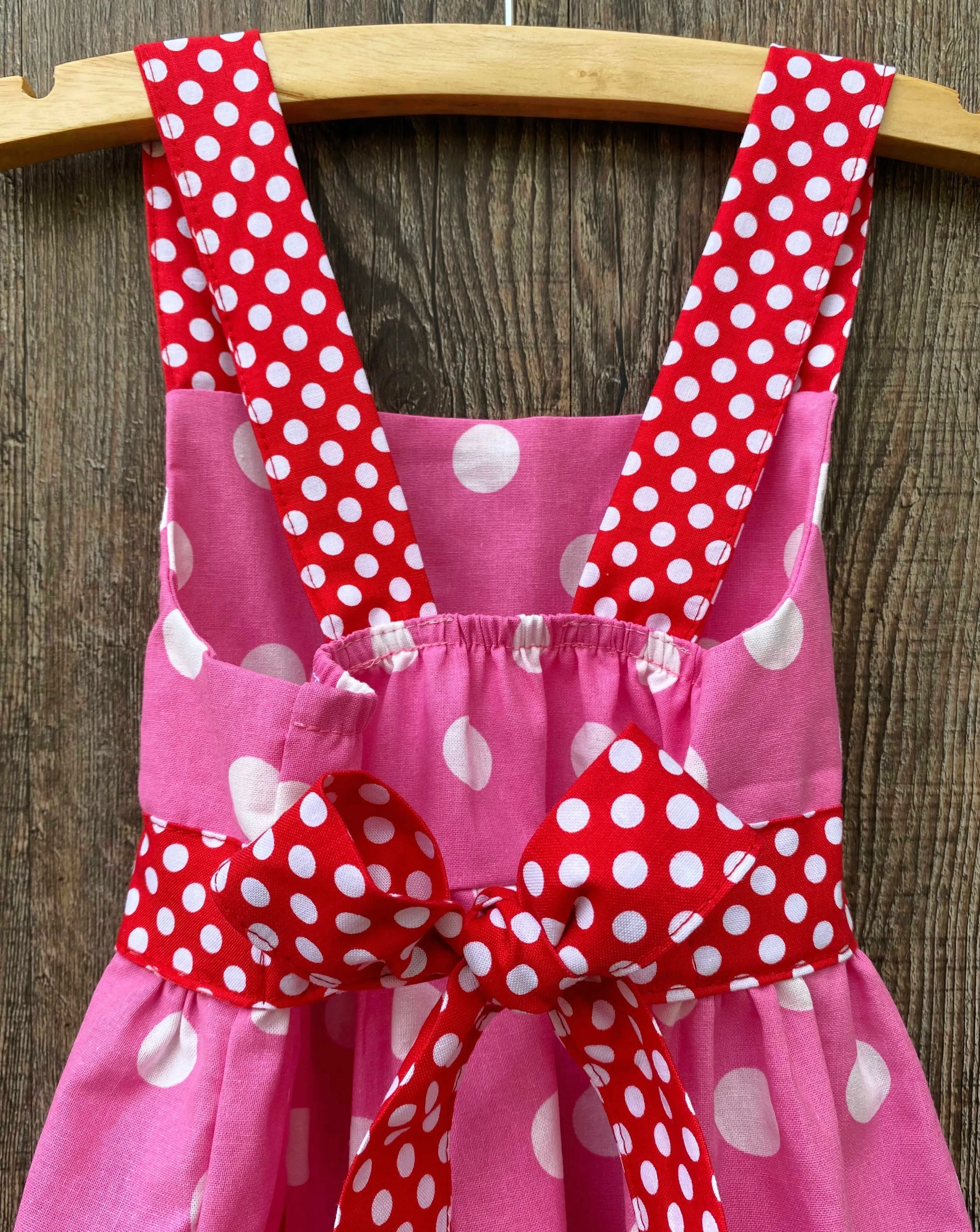 Valentines Day Polka Dot Dress