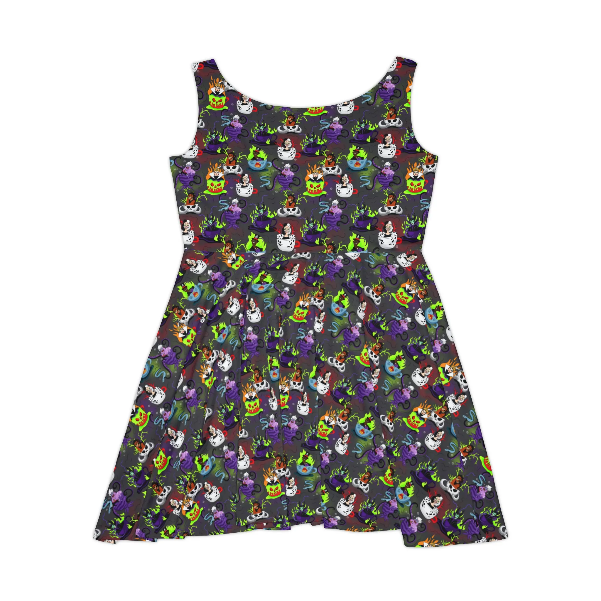 Villain Tea Cups Women's Skater Dress