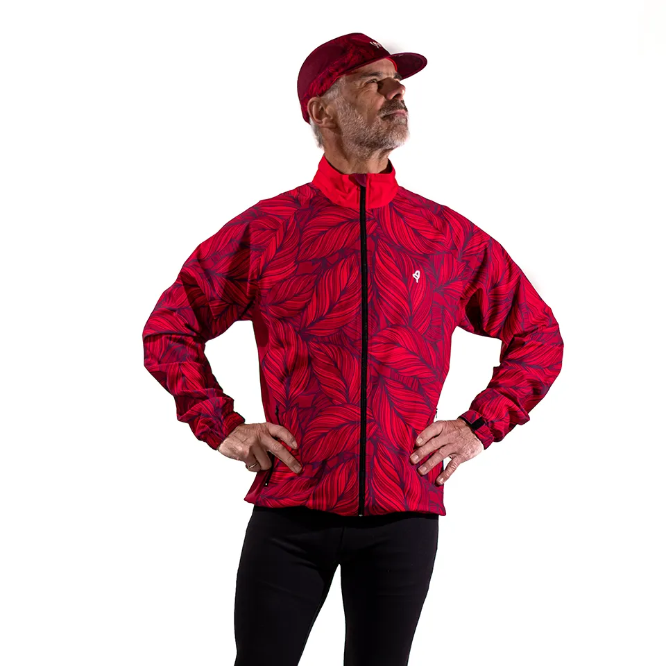 Warm Windshield Jacket Crimson Red