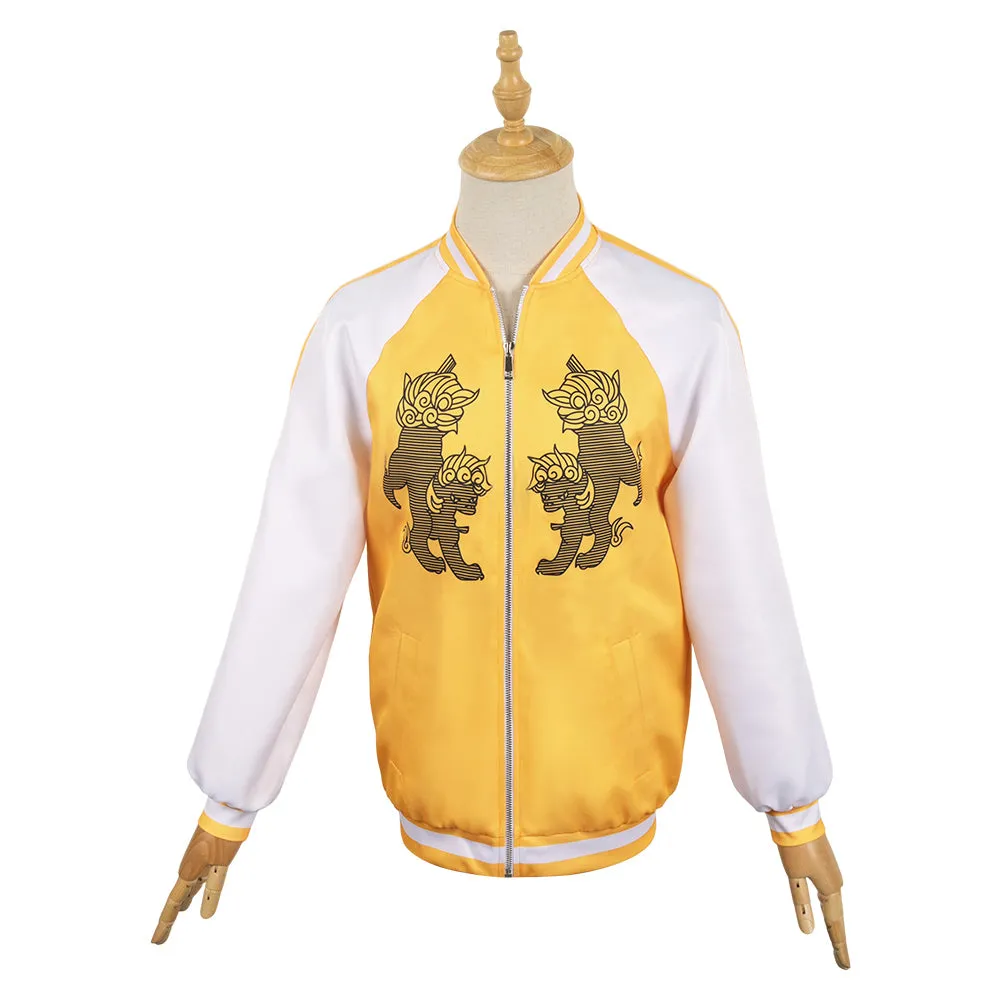 Wind Breaker 2024 Jo Togame Yellow Coat Party Carnival Halloween Cosplay Costume